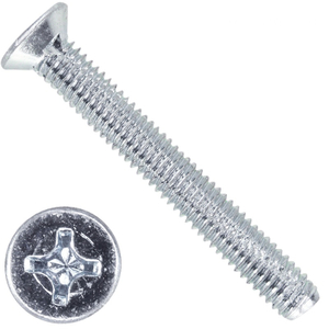 DIN7516 (DE) Cross Recessed Countersunk Head Thread Cutting Screws - Form DE