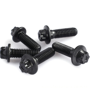 DIN34800 Bolts And Screws With External Hexalobular Driving Feature With Small Flange