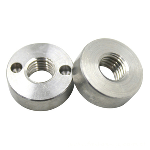 GB815 Round Nuts With Drilled Holes In One Face