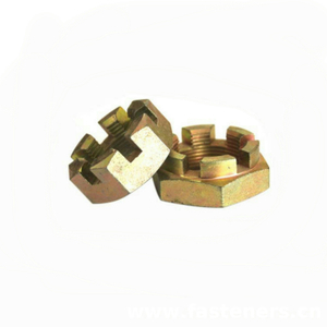 UNI5594 Slotted And Castle Low Hexagon Nuts