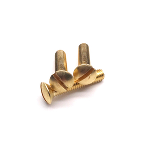 BS 450 Slotted 90° Raised-Countersunk Head Screws with B.S.W. & B.S.F. Threads